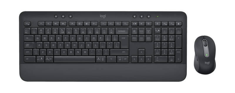 Signature MK650 Combo For Business teclado Ratón incluido Oficina Bluetooth QWERTY Español Grafito