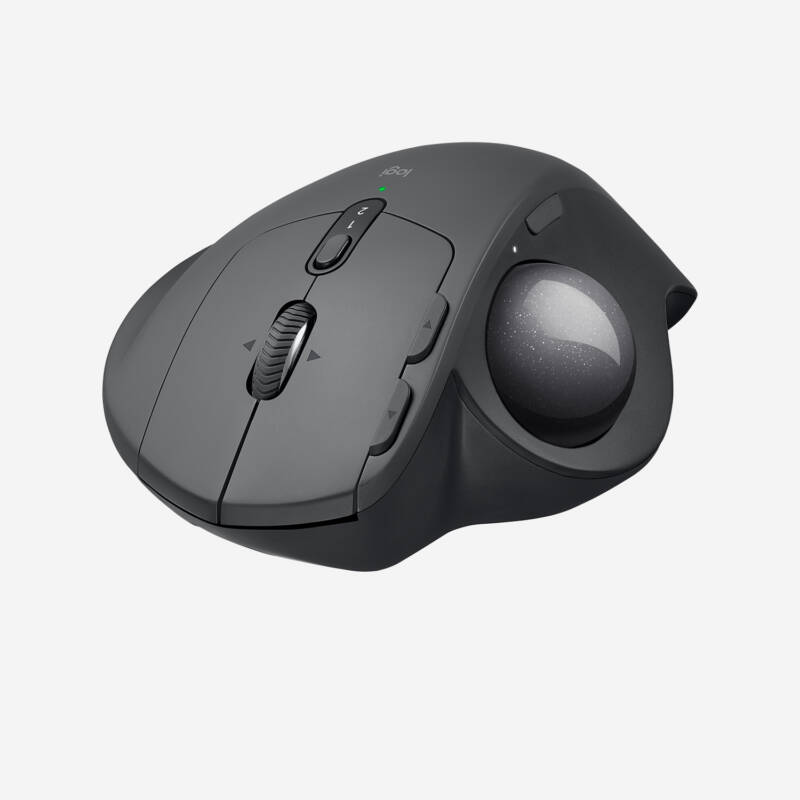 MX Ergo ratón Oficina mano derecha RF Wireless + Bluetooth Trackball 440 DPI - Imagen 5