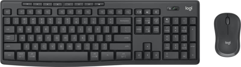 MK370 Combo for Business teclado Ratón incluido Oficina RF Wireless + Bluetooth QWERTY Español Grafito