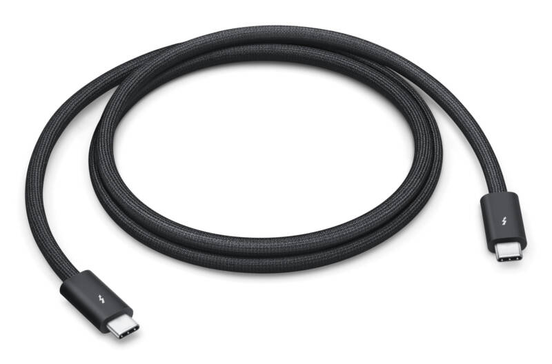 MC9C4ZM/A cable Thunderbolt 1 m 120 Gbit/s Negro