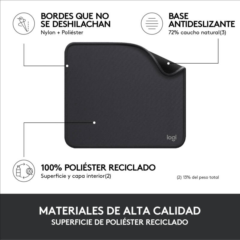 Mouse Pad Studio Series Grafito - Imagen 4