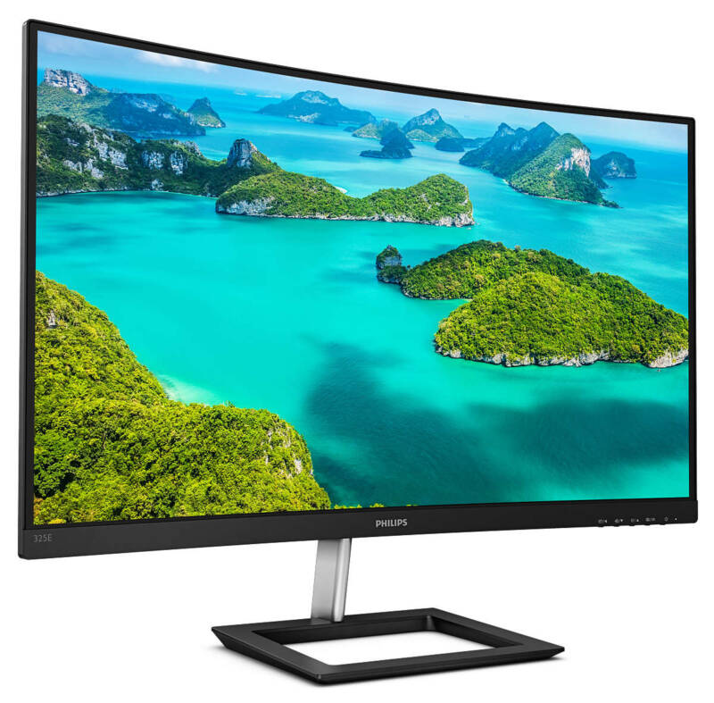 E Line 325E1C/00 pantalla para PC 80 cm (31.5") 2560 x 1440 Pixeles Quad HD LCD Negro - Imagen 3