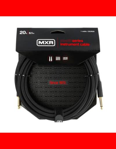 CABLE INSTRUMENTO MXR® STEALTH SERIES JACK - JACK SS - 6 m