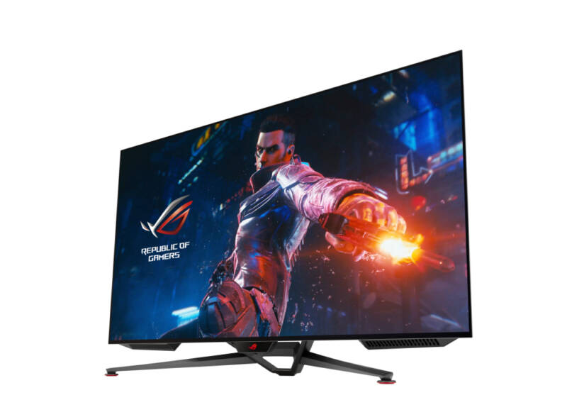 ROG Swift PG48UQ pantalla para PC 120,7 cm (47.5") 3840 x 2160 Pixeles 4K Ultra HD OLED Negro - Imagen 4