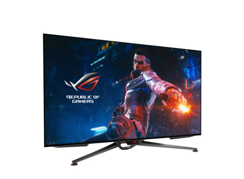 ROG Swift PG48UQ pantalla para PC 120,7 cm (47.5") 3840 x 2160 Pixeles 4K Ultra HD OLED Negro - Imagen 3