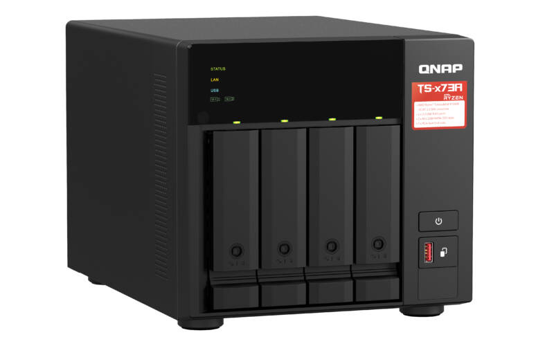 QNAP TS-473A-SW5T Pack en promoción TS-473A + QSW-1105-5T - Imagen 3