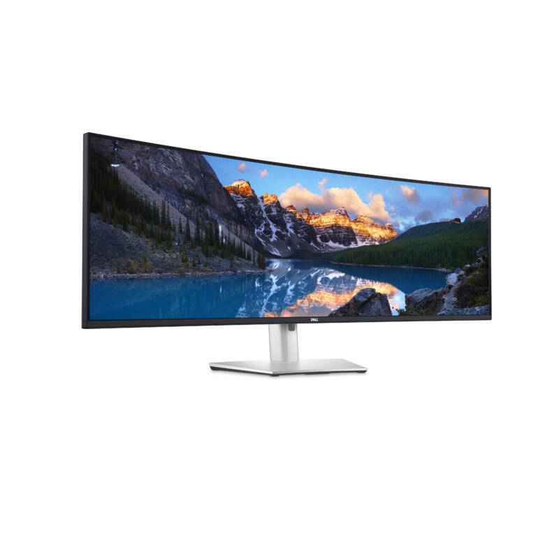 UltraSharp U4924DW LED display 124,5 cm (49") 5120 x 1440 Pixeles 5K Ultra HD LCD Negro, Plata - Imagen 5
