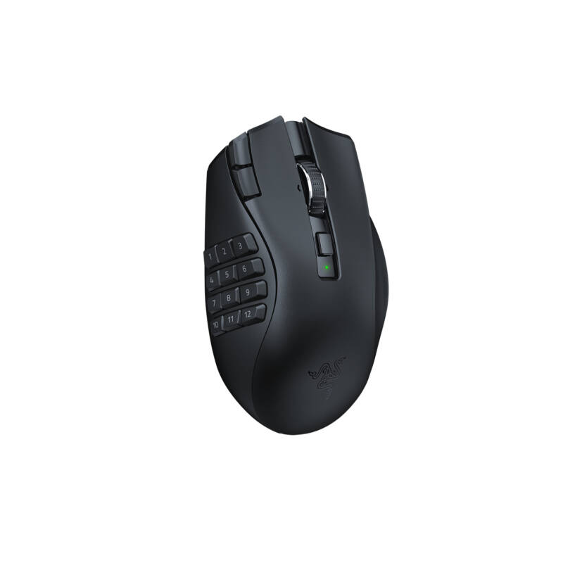 Naga V2 HyperSpeed ratón mano derecha Juego RF Wireless + Bluetooth Óptico 30000 DPI