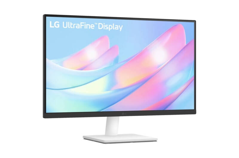 27US500-W pantalla para PC 68,6 cm (27") 3840 x 2160 Pixeles 4K Ultra HD LCD Blanco - Imagen 2