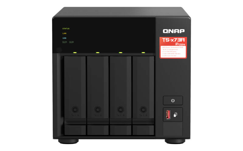 QNAP TS-473A-SW5T Pack en promoción TS-473A + QSW-1105-5T - Imagen 2