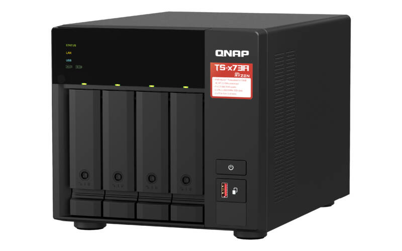 QNAP TS-473A-SW5T Pack en promoción TS-473A + QSW-1105-5T - Imagen 5