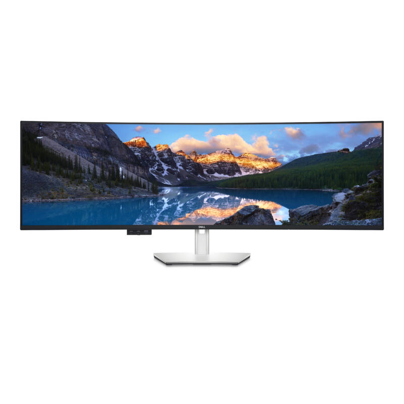 UltraSharp U4924DW LED display 124,5 cm (49") 5120 x 1440 Pixeles 5K Ultra HD LCD Negro, Plata - Imagen 2