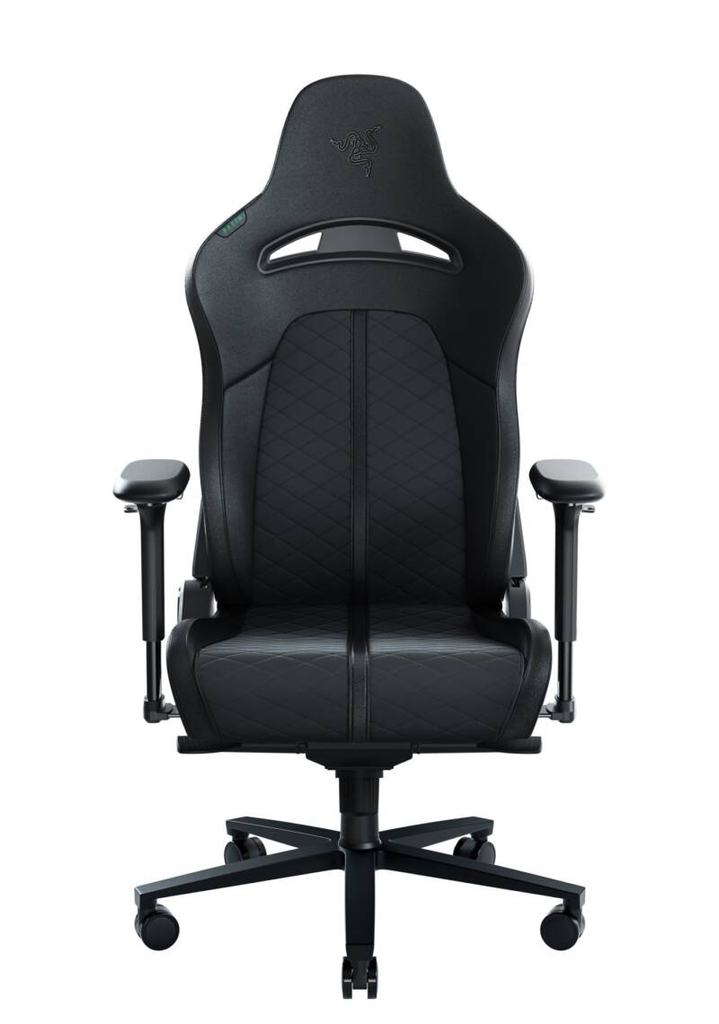 Enki Silla para videojuegos de PC Asiento acolchado Negro