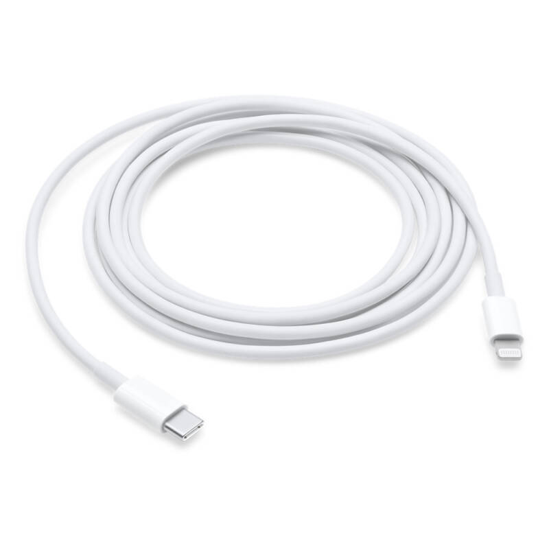 MQGH2ZM/A cable de conector Lightning 2 m Blanco