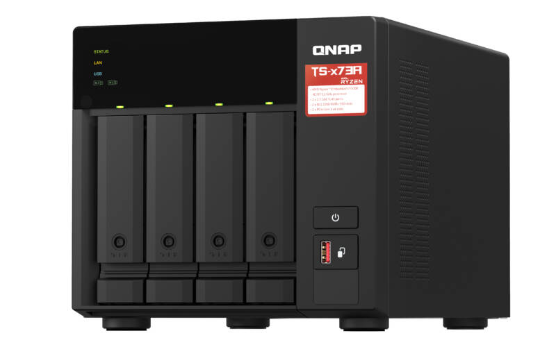 QNAP TS-473A-SW5T Pack en promoción TS-473A + QSW-1105-5T - Imagen 6