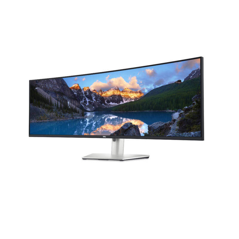 UltraSharp U4924DW LED display 124,5 cm (49") 5120 x 1440 Pixeles 5K Ultra HD LCD Negro, Plata - Imagen 4