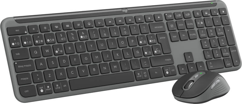 MK950 Signature for Business teclado Ratón incluido RF Wireless + Bluetooth QWERTY Español Grafito - Imagen 3