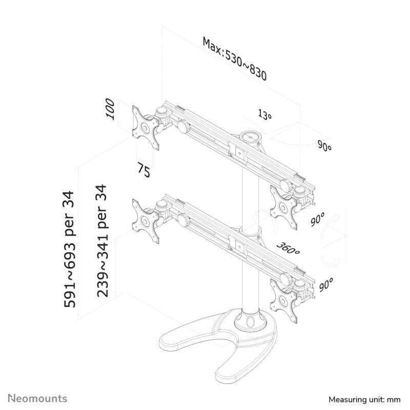 Soporte de escritorio para monitor - Imagen 6