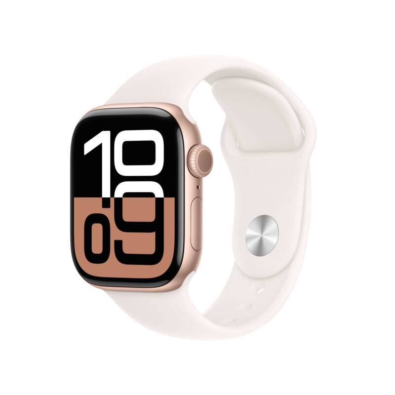 Watch Series 10 OLED 42 mm Digital 374 x 446 Pixeles Pantalla táctil 4G Oro rosa Wifi GPS (satélite)