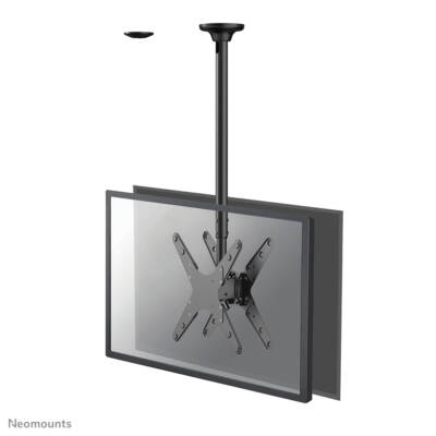 FPMA-C340DBLACK Soporte de techo para doble monitor/TV 32-75" - alt. 106-156 cm