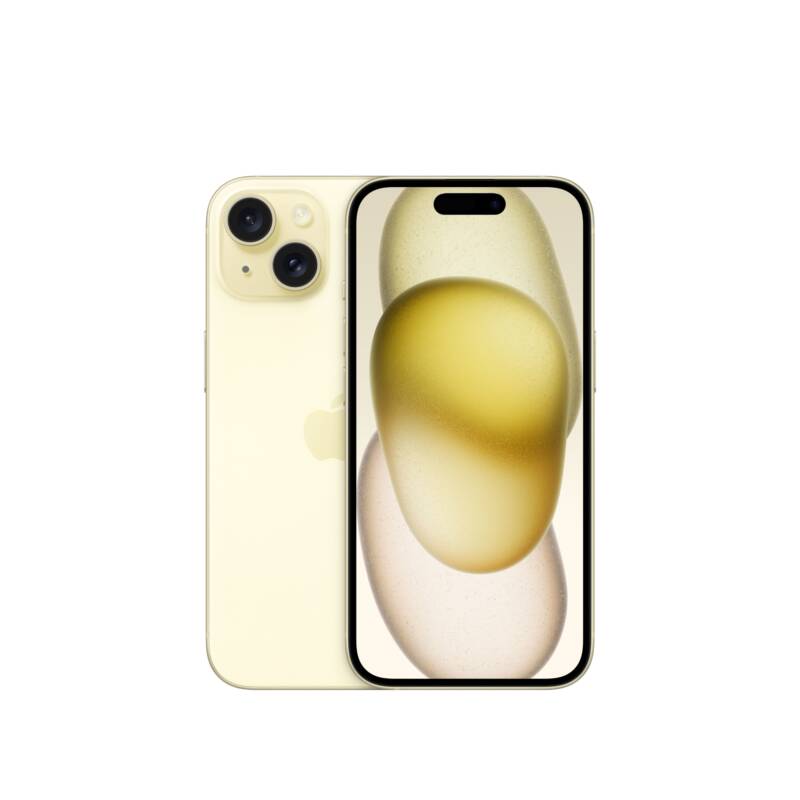 iPhone 15 15,5 cm (6.1") SIM doble iOS 17 5G USB Tipo C 512 GB Amarillo