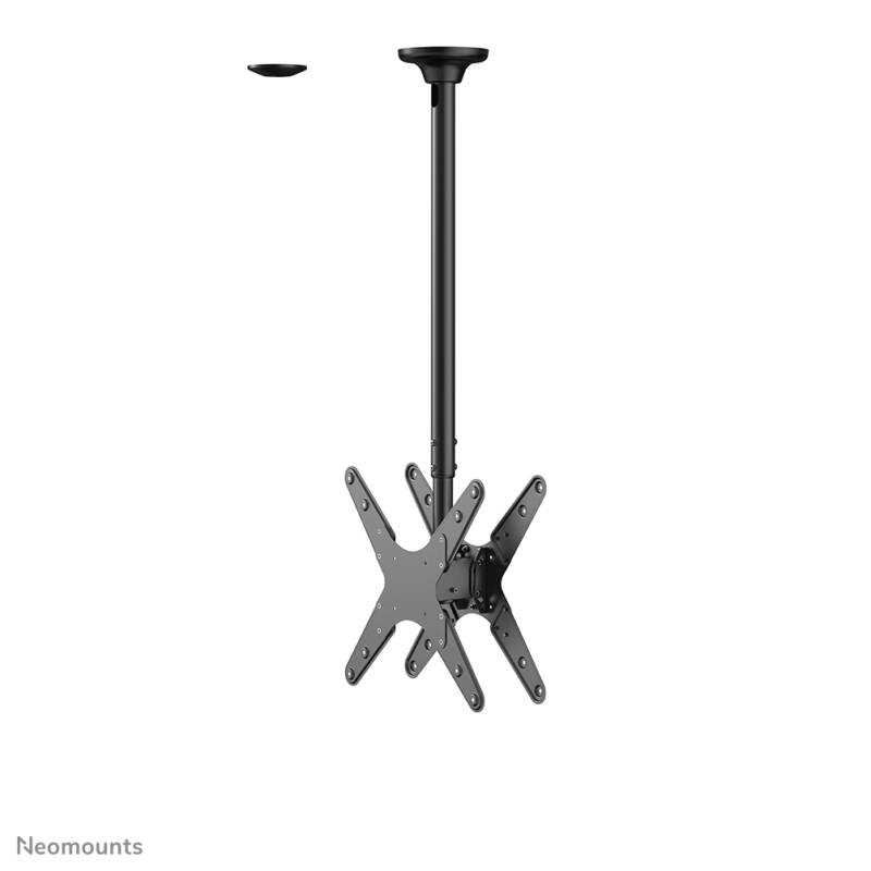 FPMA-C340DBLACK Soporte de techo para doble monitor/TV 32-75" - alt. 106-156 cm - Imagen 2