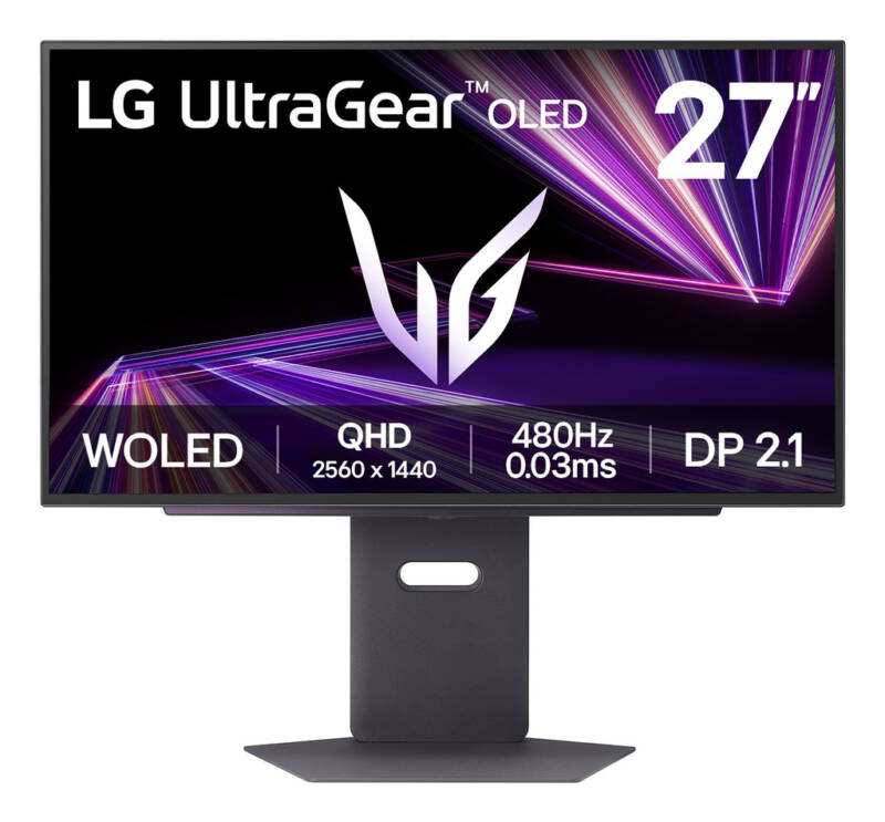 27GX790A-B pantalla para PC 68,6 cm (27") 2560 x 1440 Pixeles 2K OLED Negro