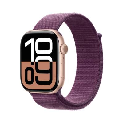 Watch Series 10 OLED 46 mm Digital 416 x 496 Pixeles Pantalla táctil 4G Oro rosa Wifi GPS (satélite)