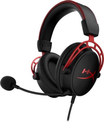 HyperX Auriculares gaming HyperX Cloud Alpha (negro-rojo)
