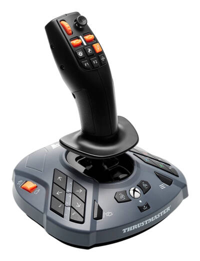SimTask FarmStick X Negro USB 2.0 Palanca de mando Xbox