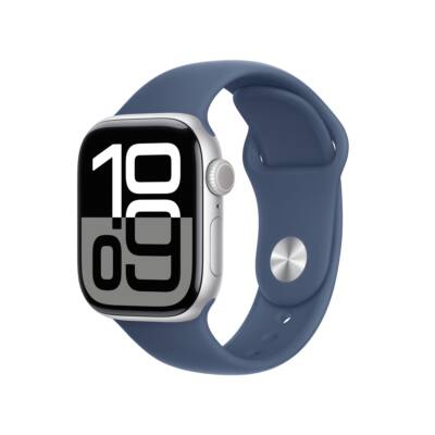 Watch Series 10 OLED 42 mm Digital 374 x 446 Pixeles Pantalla táctil Plata Wifi GPS (satélite)