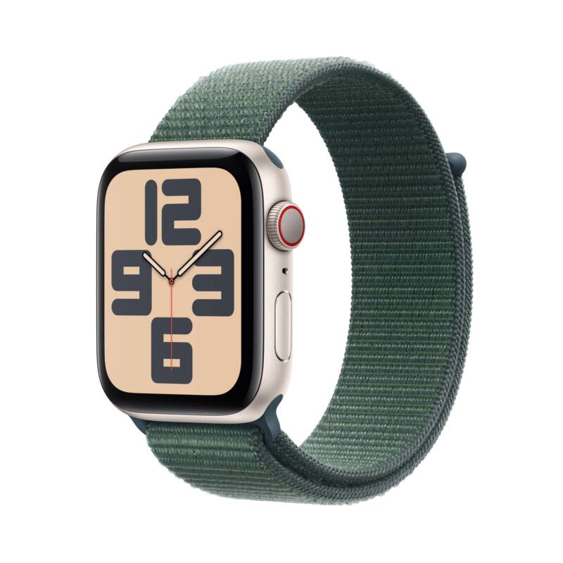 Watch SE OLED 44 mm Digital 368 x 448 Pixeles Pantalla táctil 4G Beige Wifi GPS (satélite)
