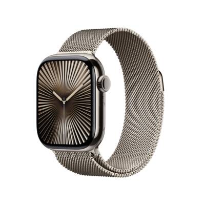 Watch Series 10 OLED 42 mm Digital 374 x 446 Pixeles Pantalla táctil 4G Titanio Wifi GPS (satélite)