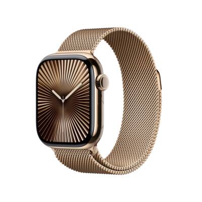 Watch Series 10 OLED 42 mm Digital 374 x 446 Pixeles Pantalla táctil 4G Oro Wifi GPS (satélite)