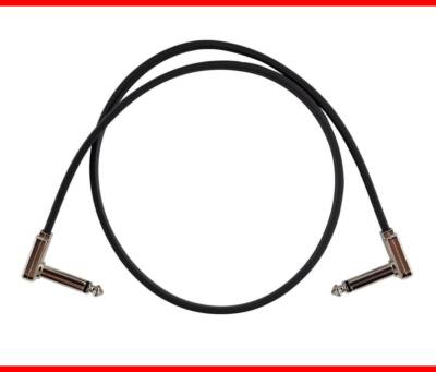 CABLE ERNIEBALL FLAT RIBBON PATCH 60 cm Black