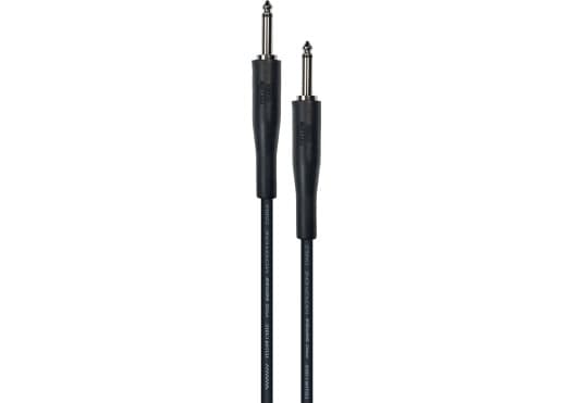 Cable de instrumento de 6 metros de largo. 2 jacks rectos