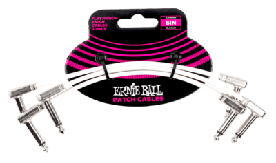 CABLES PACTH FLAT RIBBON 6? BLANCO -PACK 3