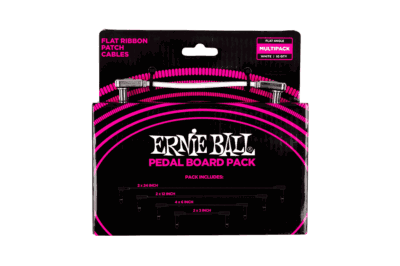 CABLES PATCH FLAT RIBBON PEDALERA BLANCO - Multi Pack