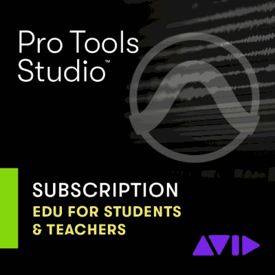 Pro Tools Studio - Suscripción Anual para Estudiantes/Profesores