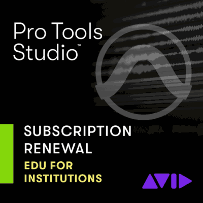 Pro Tools Studio - Renovación Suscripción Anual - Institución