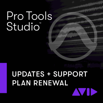 Pro Tools Studio - Renovación anual de soporte/actualizaciones antes de caducar