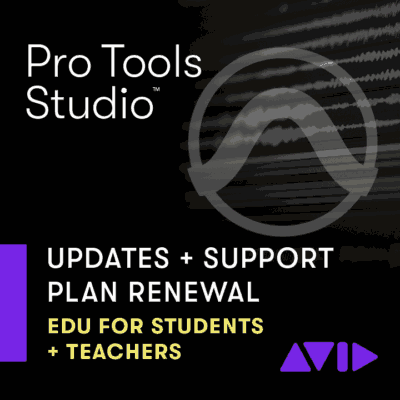 Pro Tools Studio Perpétuo - Renovación Soporte - Estudiante/Profesor