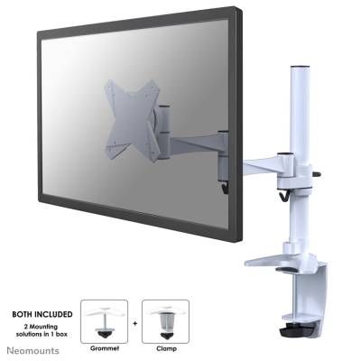 FPMA-D1330WHITE Brazo de monitor 10-30"