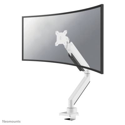 NM-D775WHITEPLUS Brazo de monitor 10-49" - resorte de gas - Topfix - Tope-a-180°