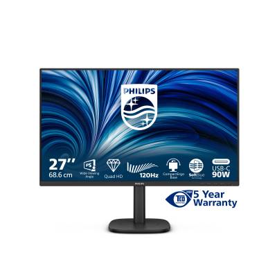 3000 series 27B2U3601/00 pantalla para PC 68,6 cm (27") 2560 x 1440 Pixeles Quad HD LCD Negro