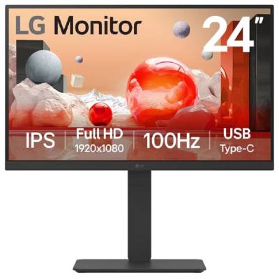 24BA750-B pantalla para PC 60,5 cm (23.8") 1920 x 1080 Pixeles Full HD LCD Negro