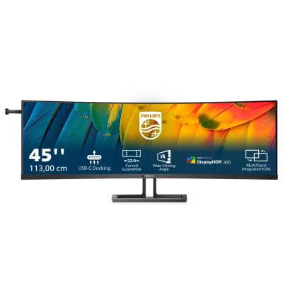 6000 series 45B1U6900C/00 LED display 113 cm (44.5") 5120 x 1440 Pixeles UltraWide Dual Quad HD Negro