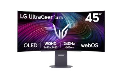 45GX90SA-B pantalla para PC 114,3 cm (45") 3440 x 1440 Pixeles Wide Quad HD OLED Negro