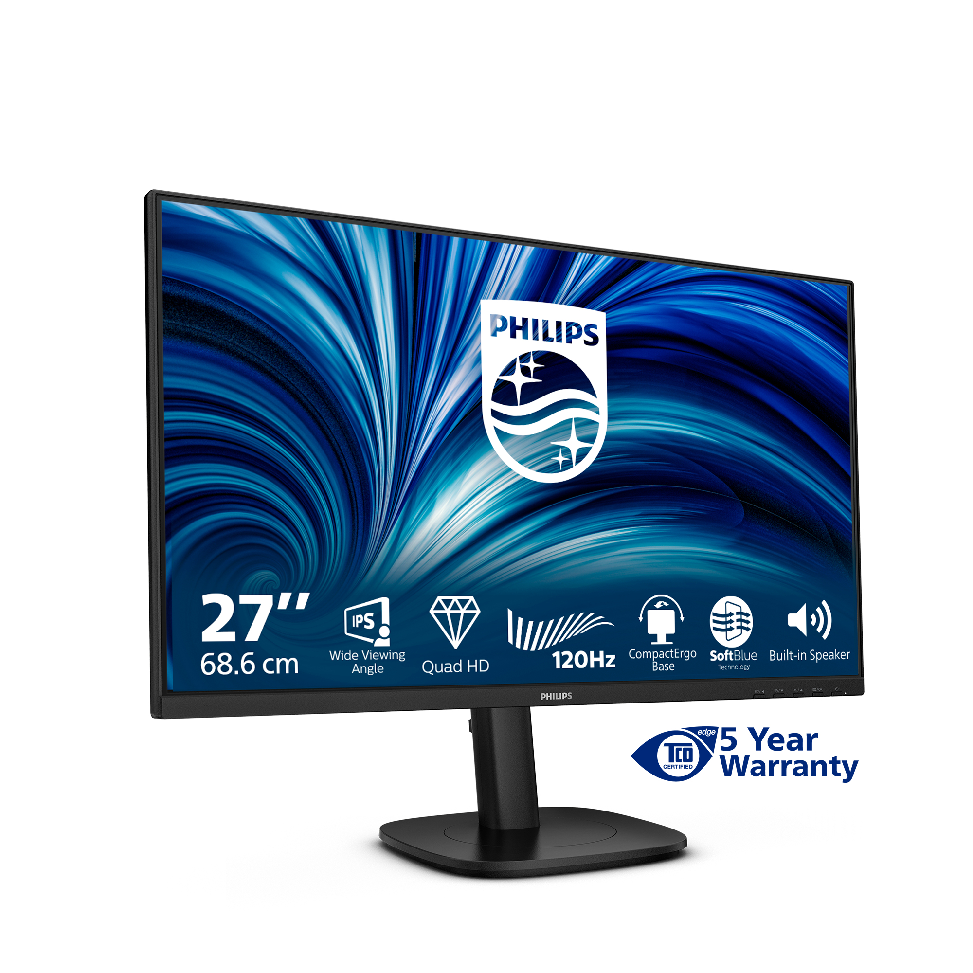27B2N3500J/00 pantalla para PC 68,6 cm (27") 2560 x 1440 Pixeles 2K LCD Negro - Imagen 4