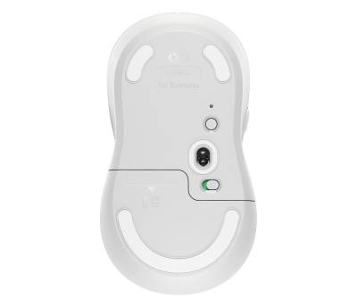 Signature M650 L for Business, Ratón inalámbrico, para manos grandes, Logi Bolt, Bluetooth, SmartWheel, Blanco